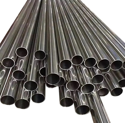 لوله های فولاد ضد زنگ جوشیده شده 0.5-200mm ضخامت سطح پولیش JIS AISI ASTM BS نقاشی سرد Ss201 301 304