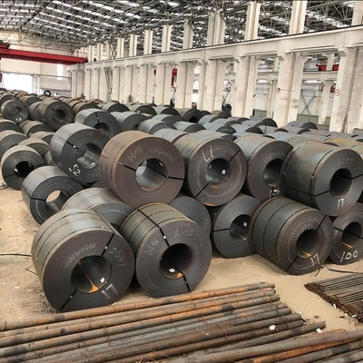 سیم پیچ فولاد کربن سیاه Q235 Q345 S235jr گرم سوراخ شده 3-20mm ضخامت کیفیت بالا